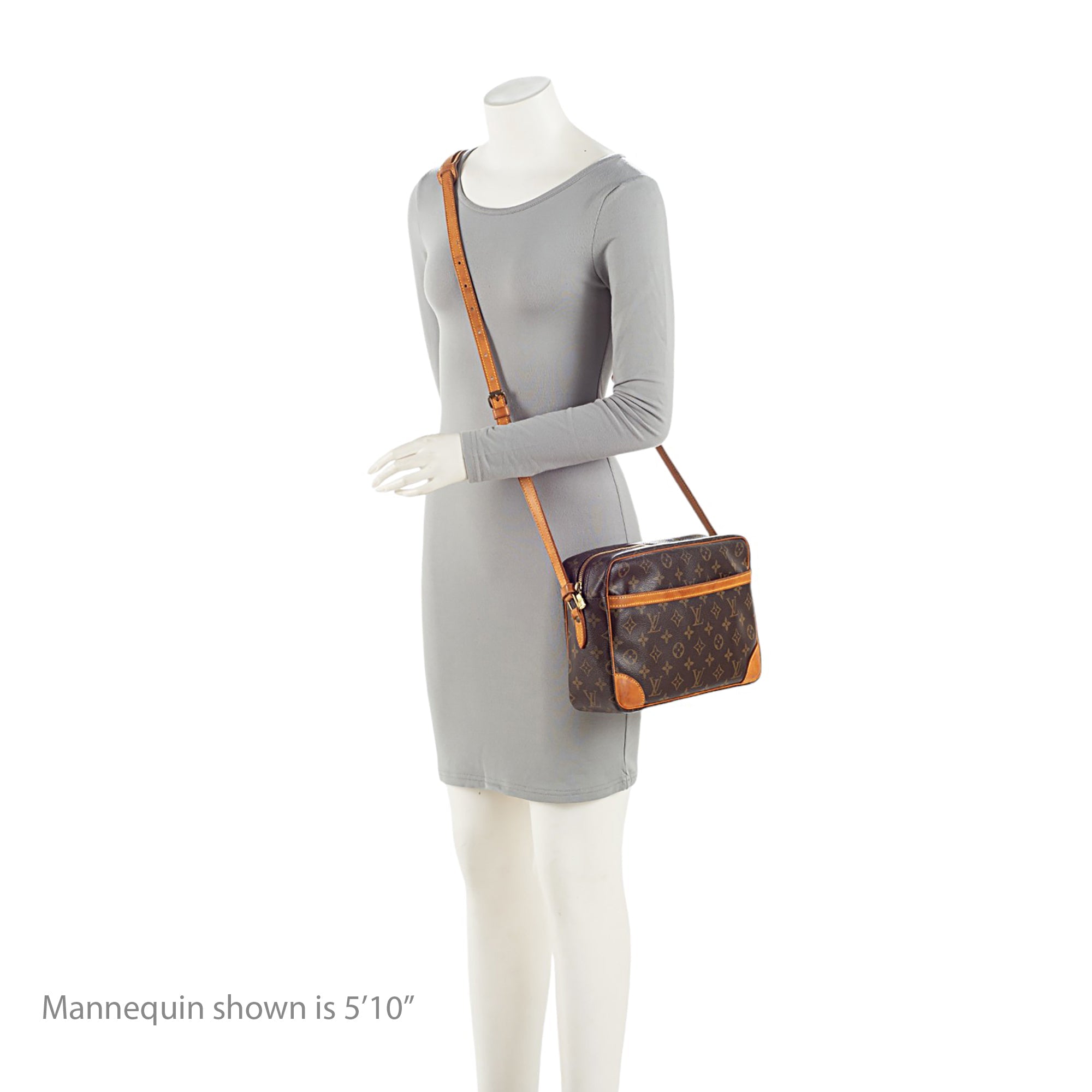 Louis Vuitton Vintage Monogram Canvas Trocadero 30 Shoulder Bag (SHF-P4BReF)