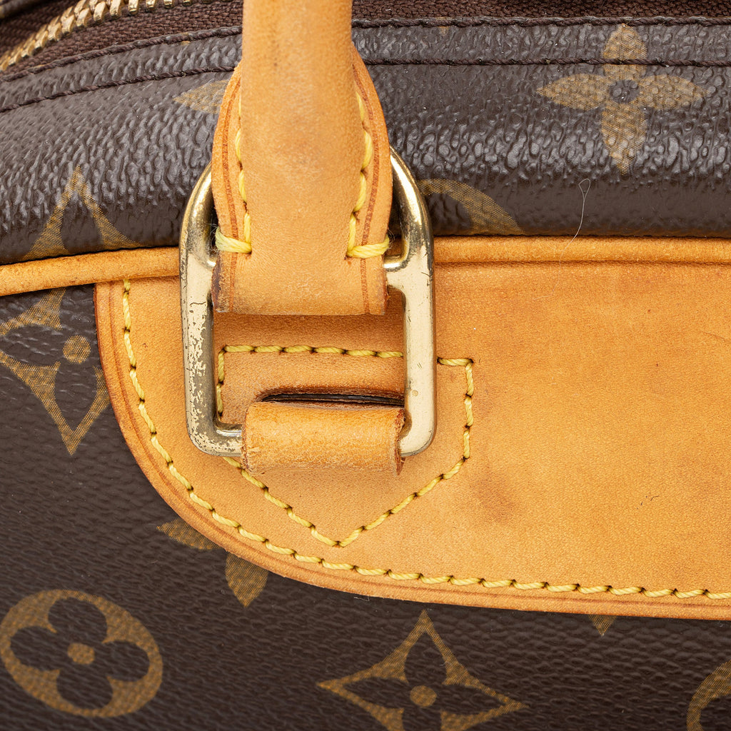 Louis Vuitton Vintage Monogram Canvas Trouville Satchel