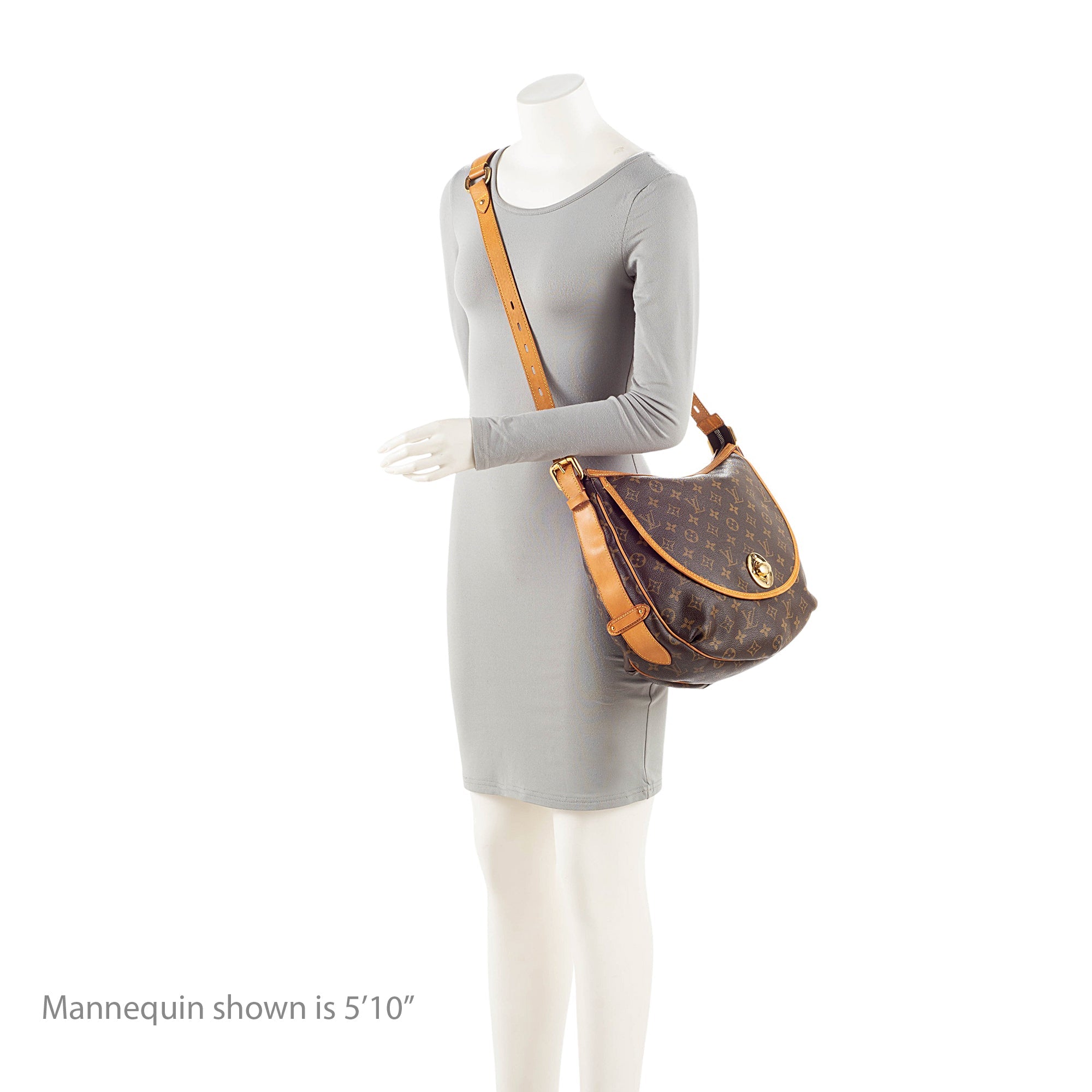 Louis Vuitton Vintage Monogram Canvas Tulum GM Shoulder Bag