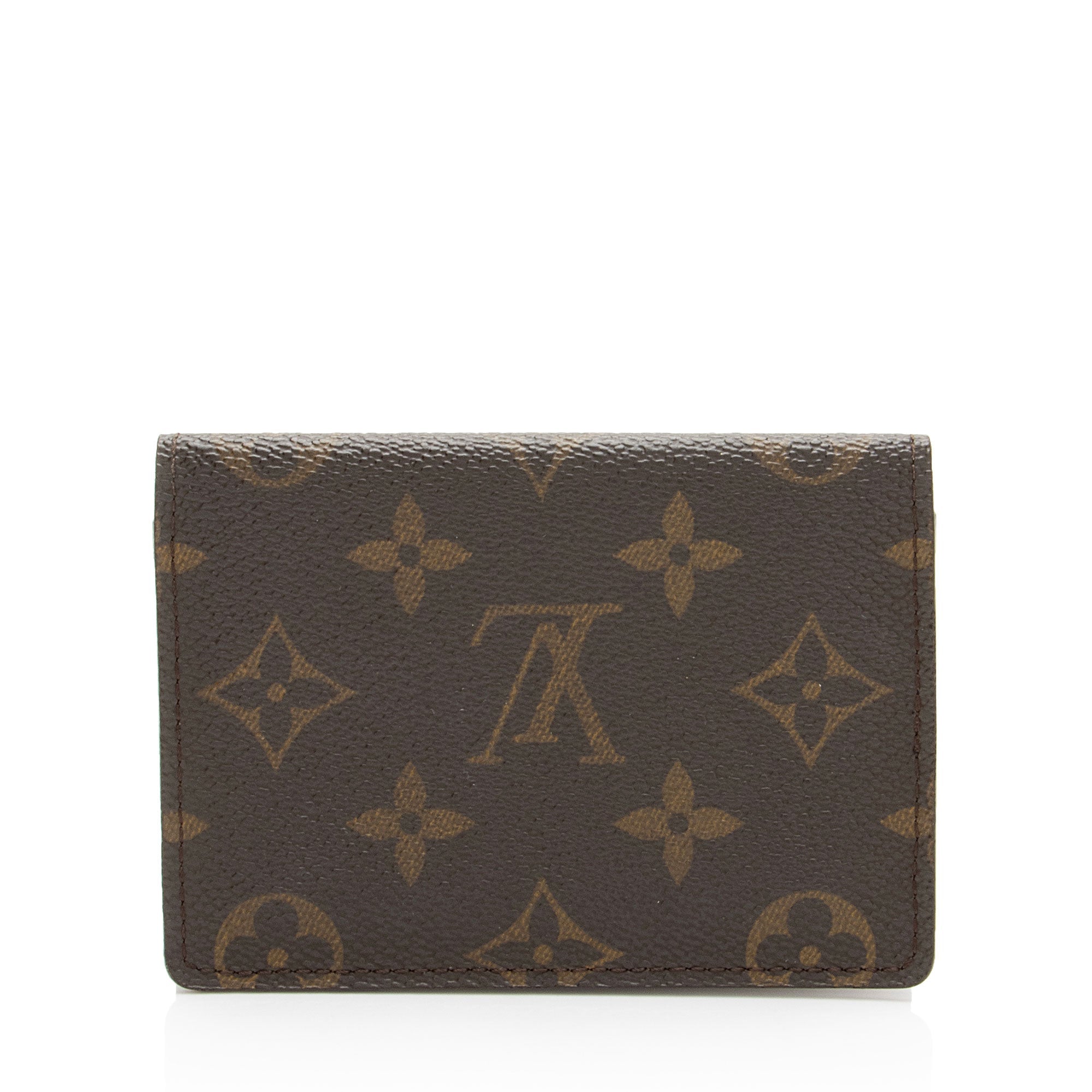 Louis Vuitton Vintage Monogram Canvas Two Card Holder Wallet