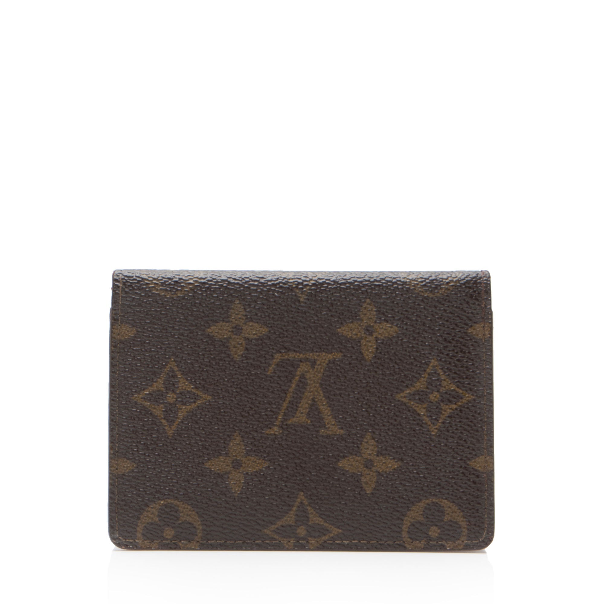 Louis Vuitton Vintage Monogram Canvas Two Card Holder Wallet