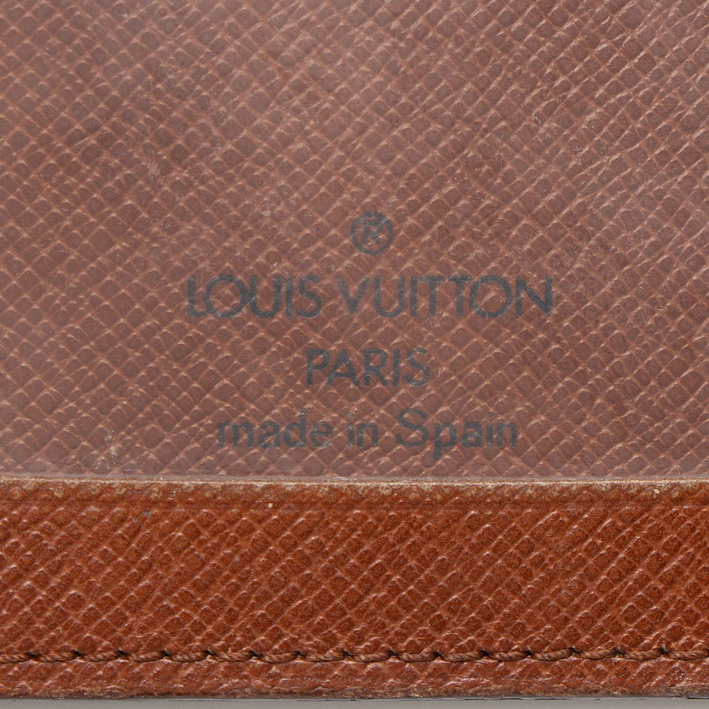 Louis Vuitton Vintage Monogram Canvas Two Card Holder Wallet