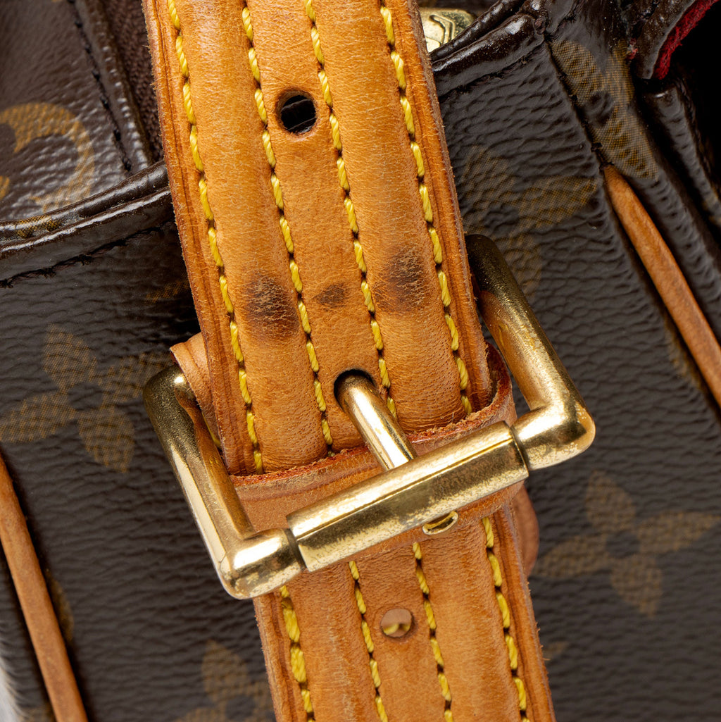 Louis Vuitton Vintage Monogram Canvas Viva Cite MM Shoulder Bag