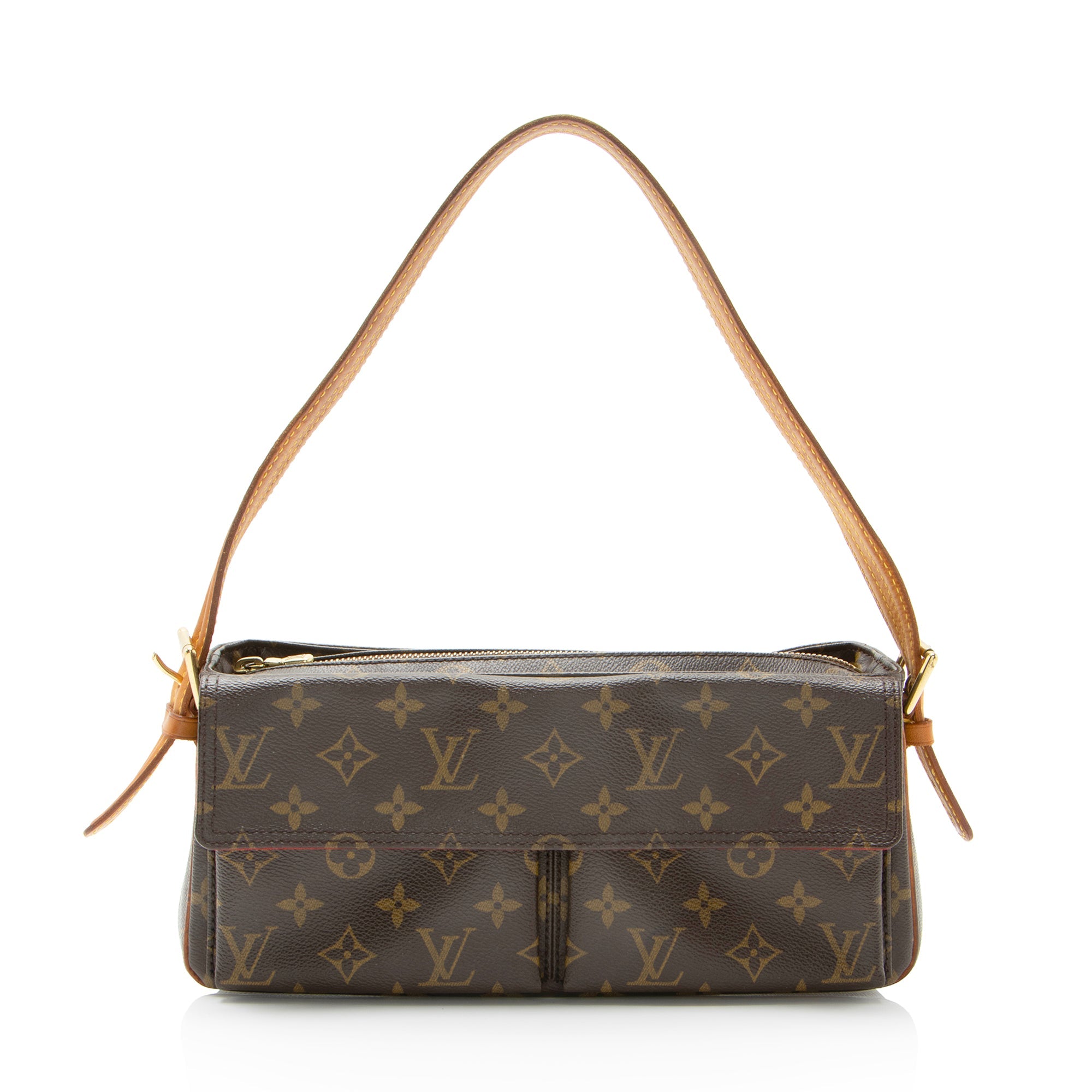 Louis Vuitton Vintage Monogram Canvas Viva Cite MM Shoulder Bag