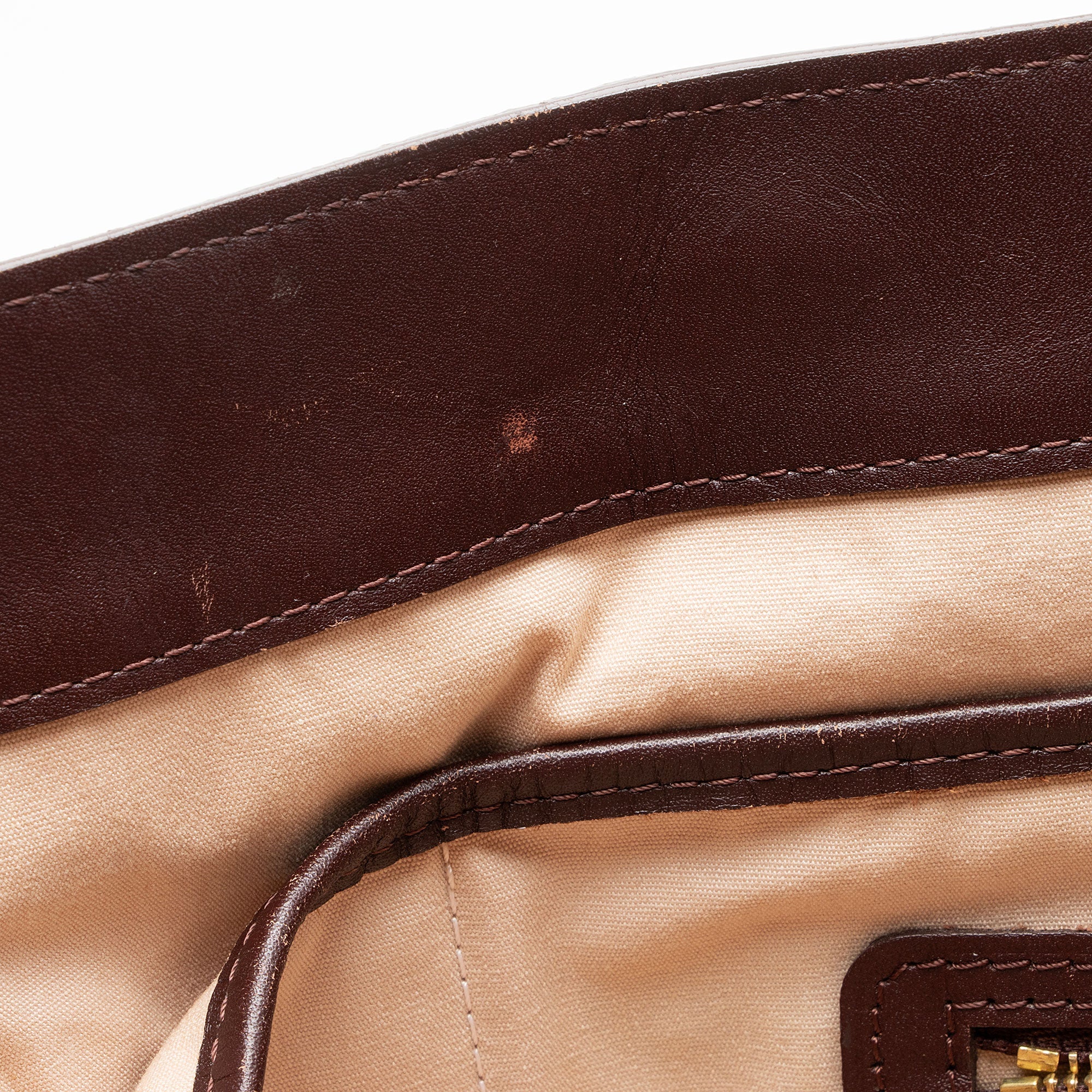 Louis Vuitton Vintage Monogram Mini Lin Lucille GM Tote (SHF-a6fYKx)