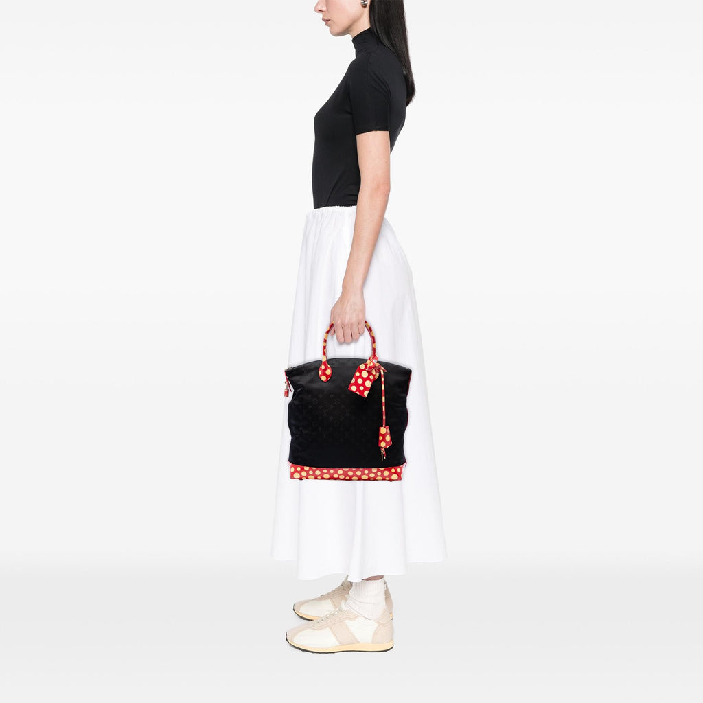 Louis Vuitton Yayoi Kusama Monogram Lockit Vertical Dots Infinity MM