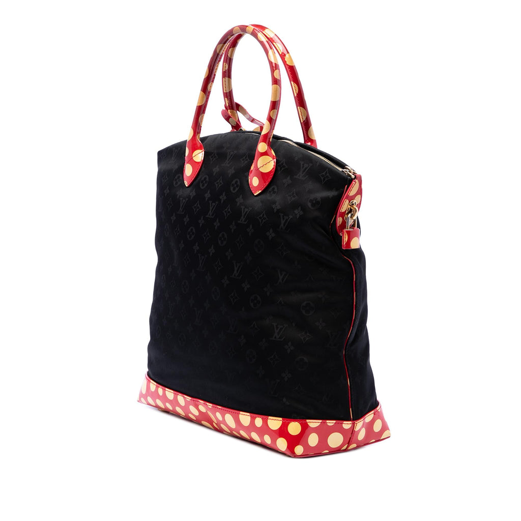 Louis Vuitton Yayoi Kusama Monogram Lockit Vertical Dots Infinity MM