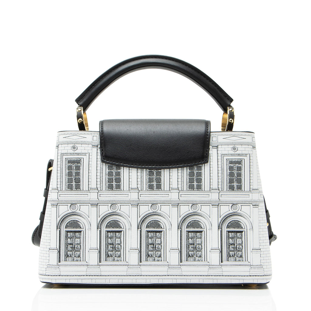 Louis Vuitton x Fornasetti Calfskin Architettura Capucines BB Bag