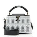 Louis Vuitton x Fornasetti Calfskin Architettura Capucines BB Bag