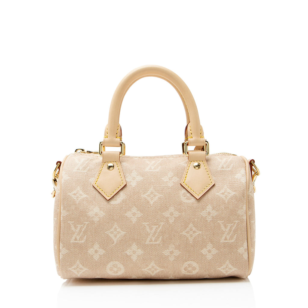 Louis Vuitton x Grace Coddington Meowgram Canvas Speedy Bandouliere 20 Satchel