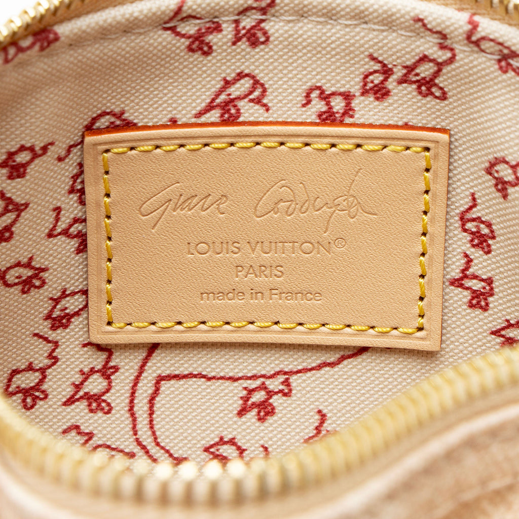 Louis Vuitton x Grace Coddington Meowgram Canvas Speedy Bandouliere 20 Satchel