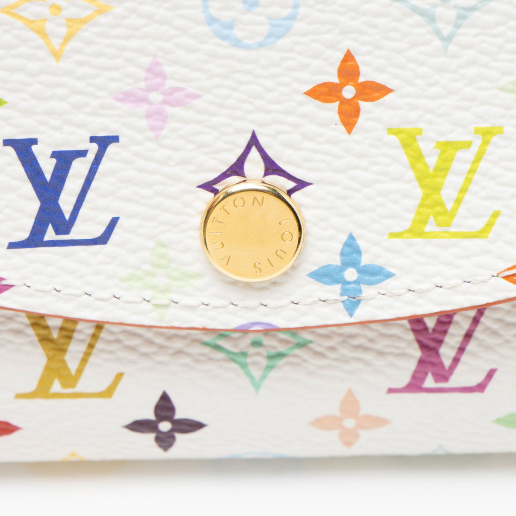 Louis Vuitton x TM Monogram Multicolore Rosalie Coin Purse