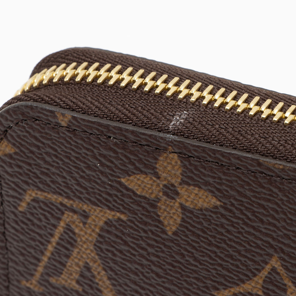 Louis Vuitton x YK Monogram Canvas Pumpkin Zippy Wallet