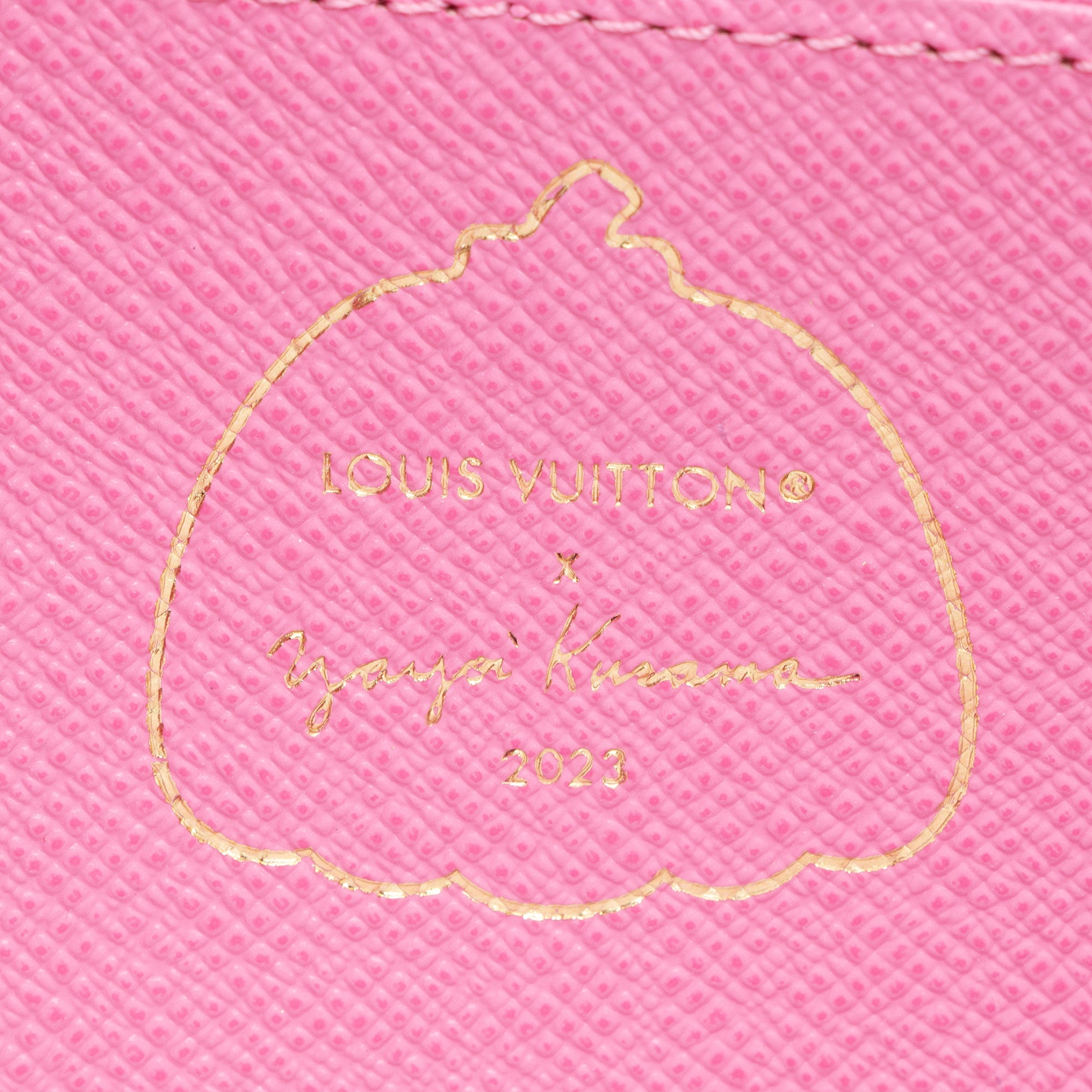Louis Vuitton x YK Monogram Canvas Pumpkin Zippy Wallet