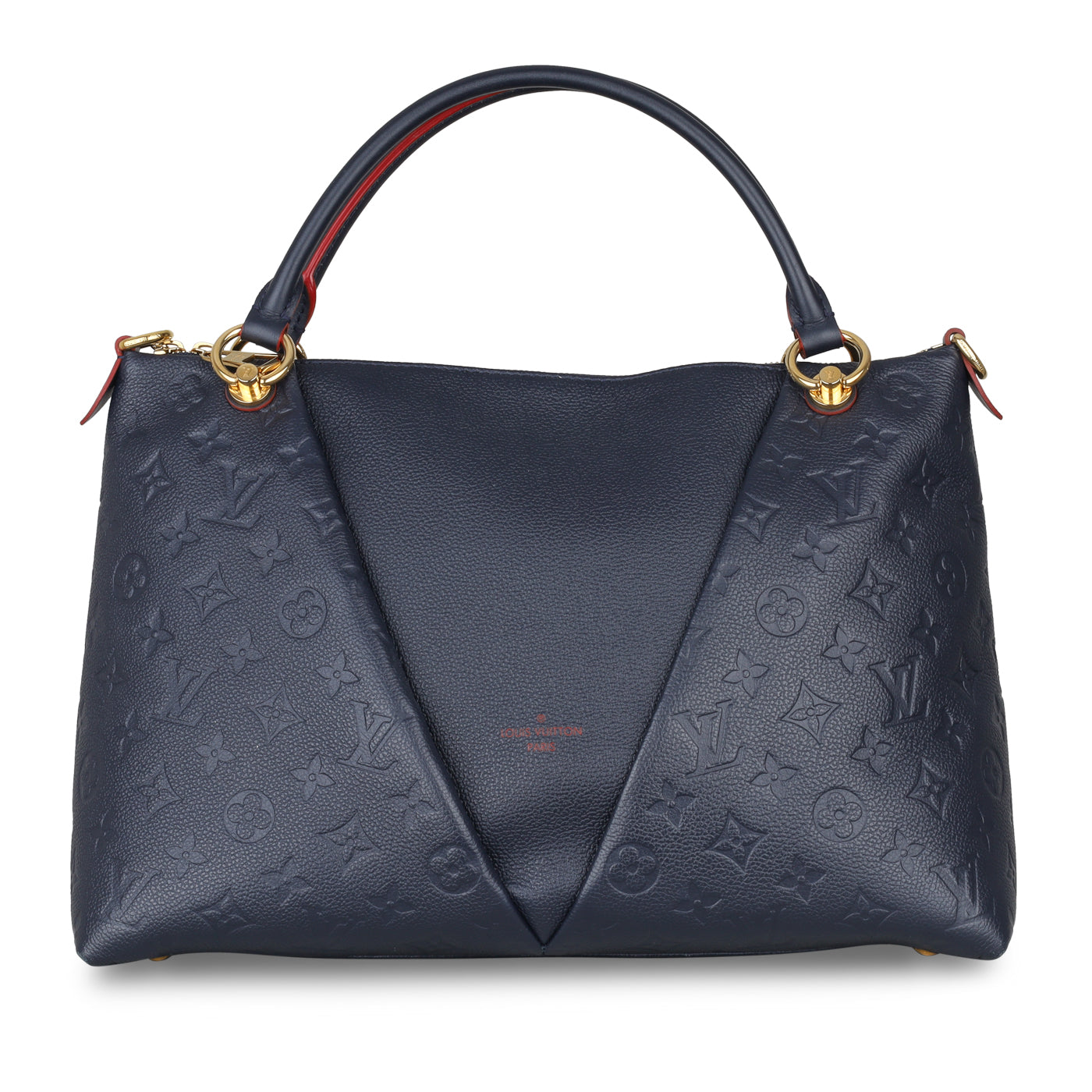 Louis Vuitton V Tote - Navy Empreinte