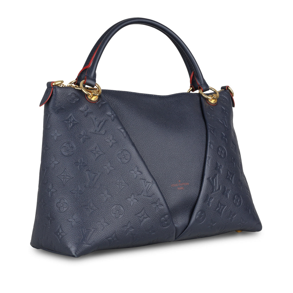 Louis Vuitton V Tote - Navy Empreinte