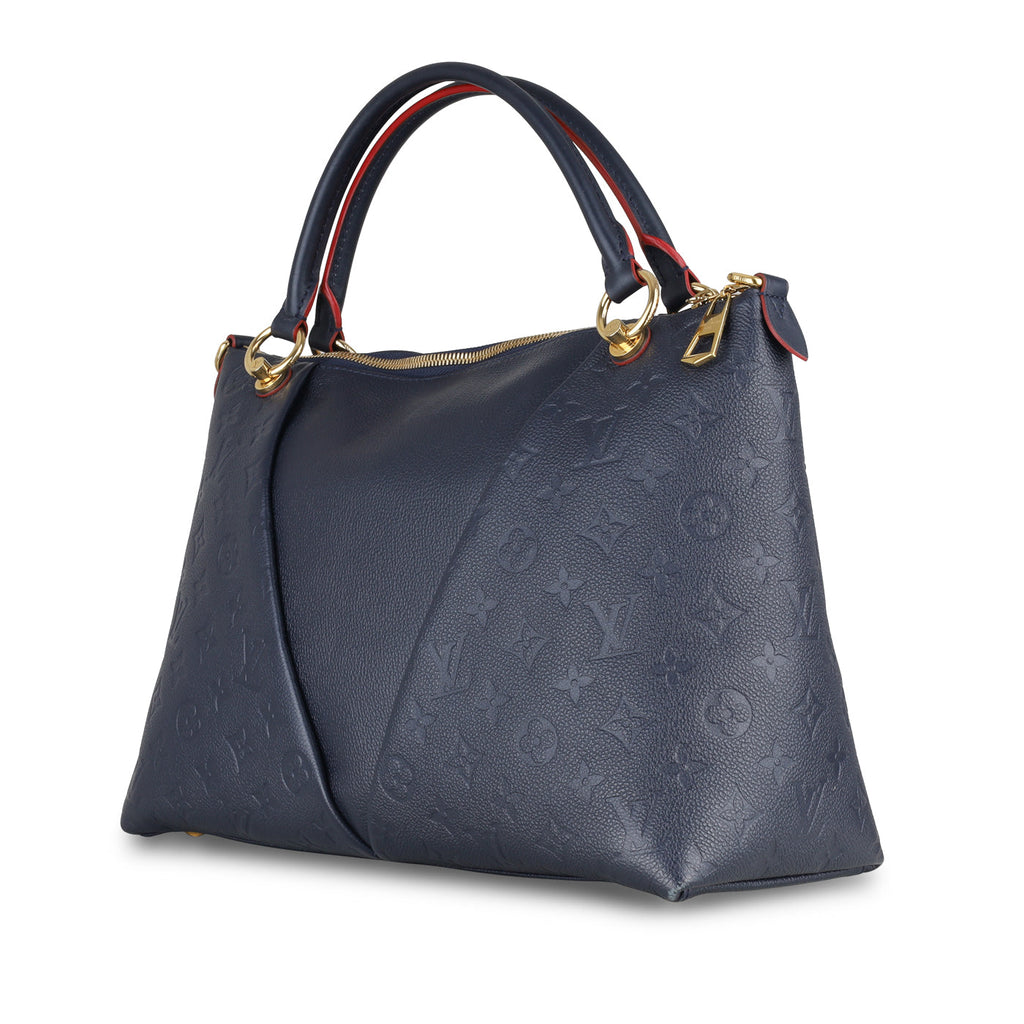 Louis Vuitton V Tote - Navy Empreinte