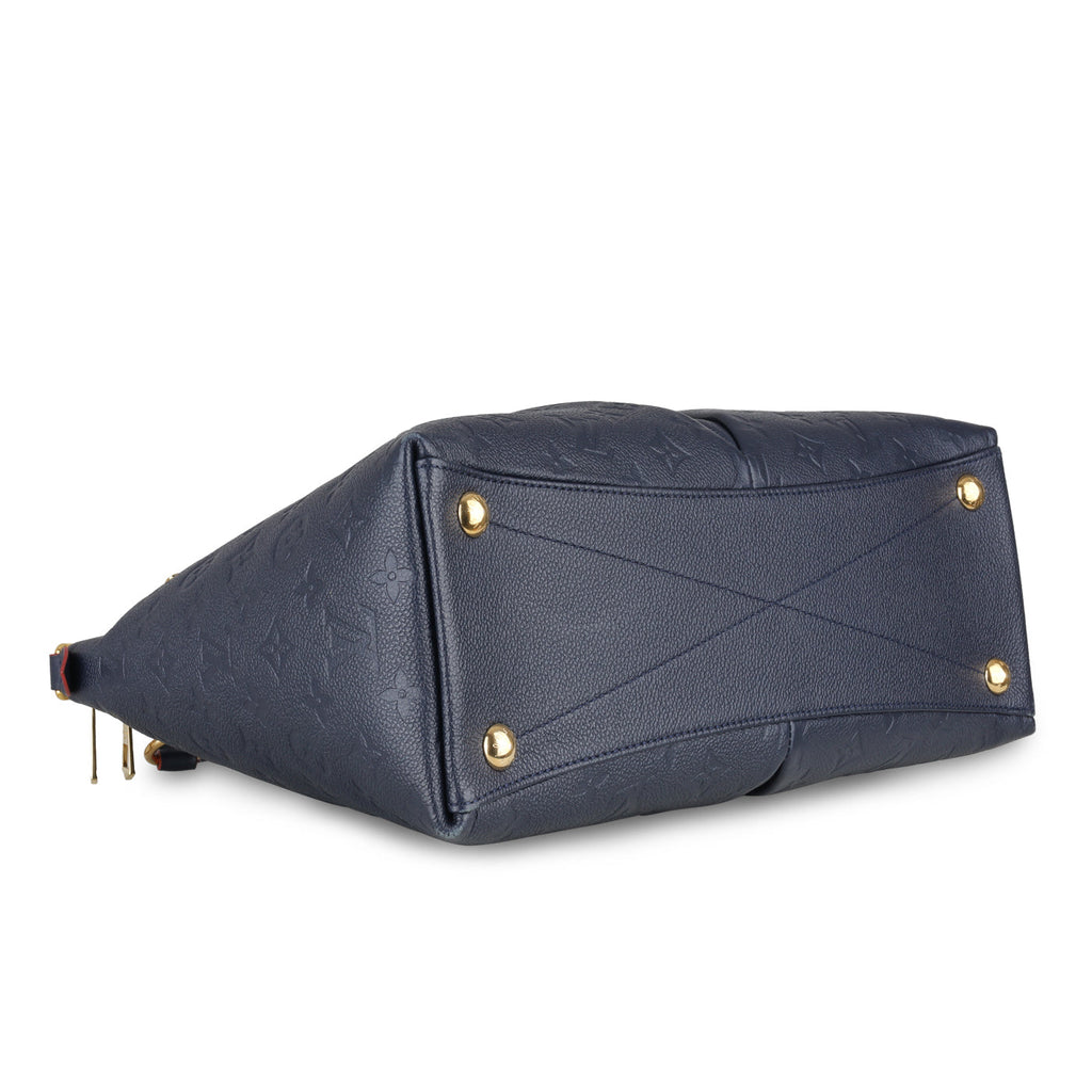 Louis Vuitton V Tote - Navy Empreinte