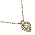 Dior Logo Heart Necklace