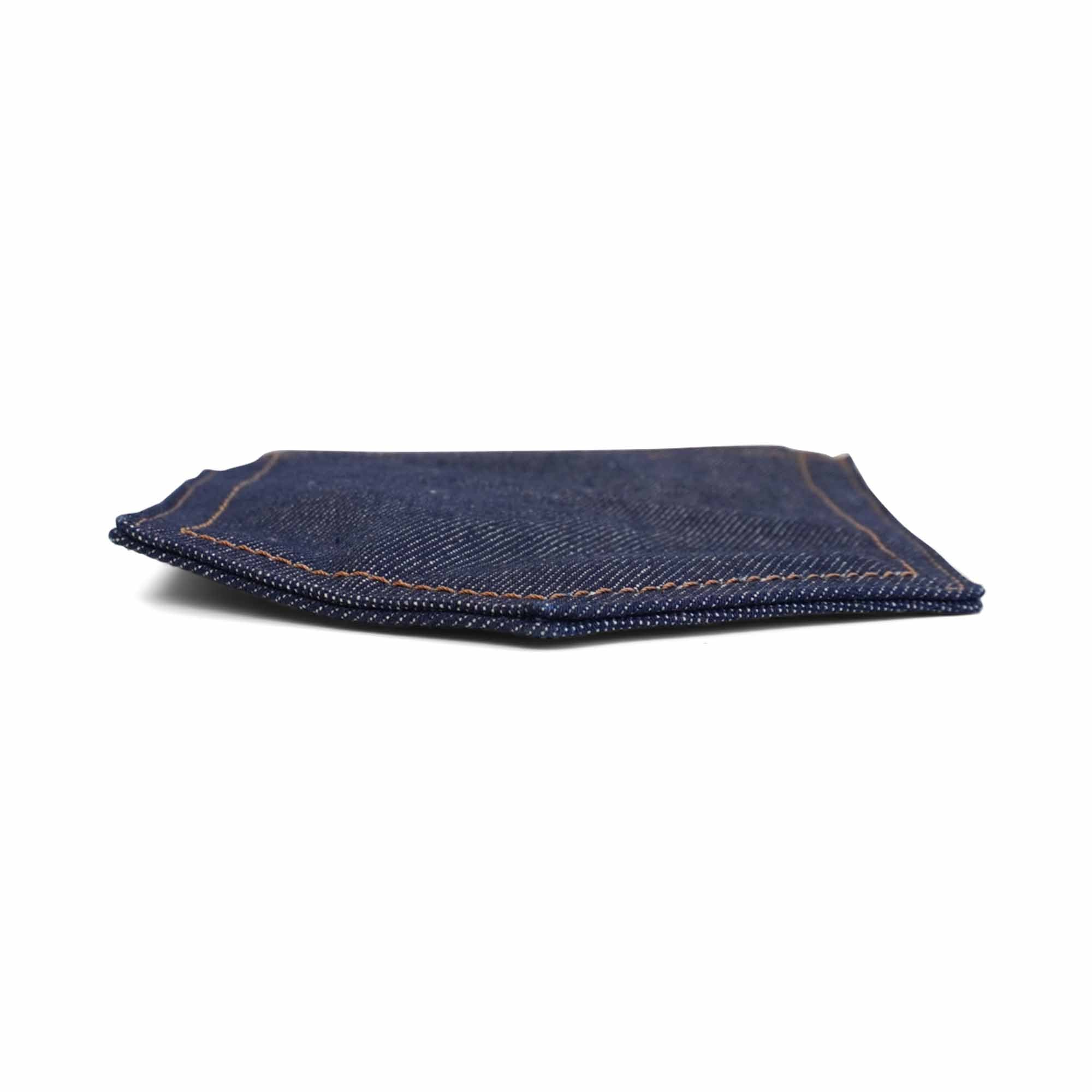 MM6 Denim Pocket Crossbody Chain Bag