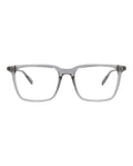 Montblanc Mens Square/Rectangle Grey Grey Transparent Fashion Designer Eyewear