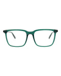Montblanc Mens Square/Rectangle Green Green Transparent Fashion Designer Eyewear