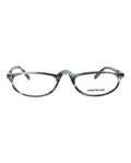 Montblanc Mens Square/Rectangle Blue Ruthenium Transparent Fashion Designer Eyewear Blue Ruthenium Transparent