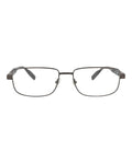 Montblanc Mens Square/Rectangle Ruthenium Black Transparent Fashion Designer Eyewear