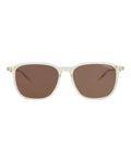 Montblanc Mens Square/Rectangle Yellow Yellow Brown Fashion Designer Eyewear