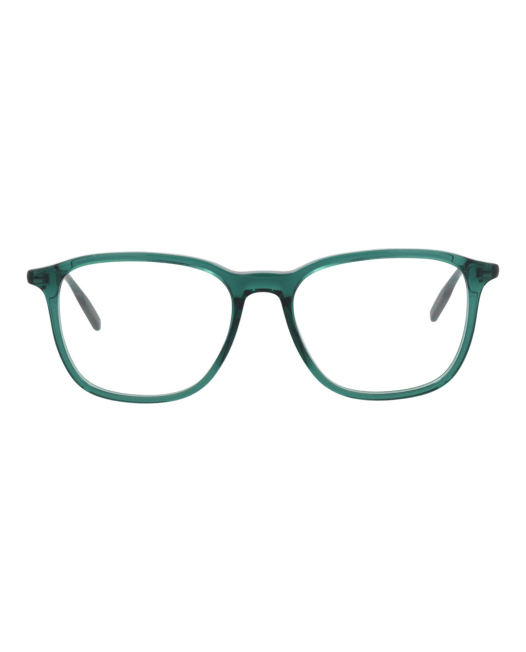 Montblanc Mens Square/Rectangle Green Green Transparent Fashion Designer Eyewear
