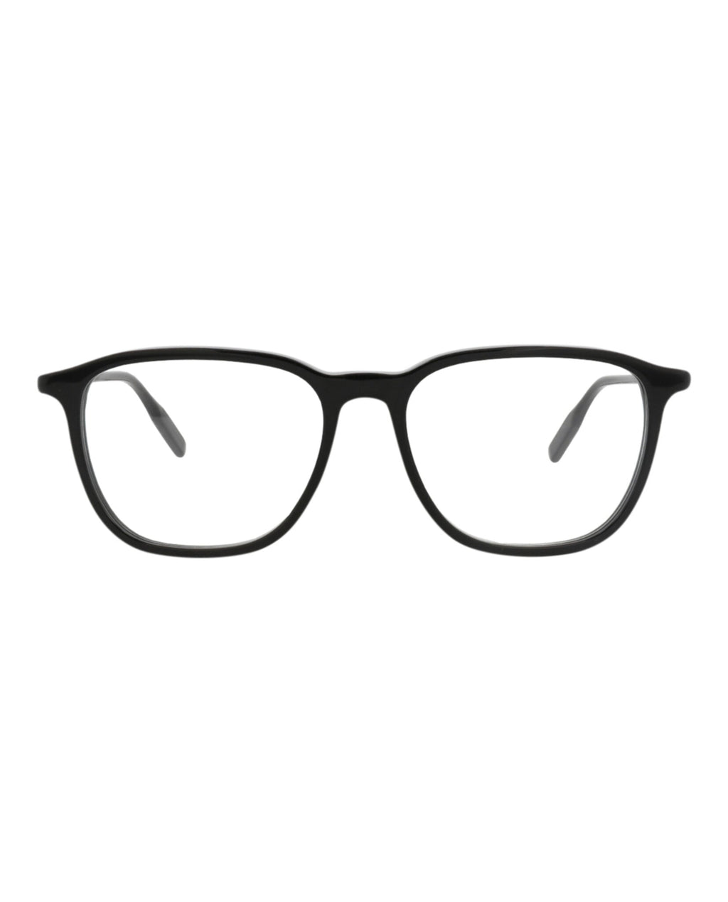 Montblanc Mens Square/Rectangle Black Black Transparent Fashion Designer Eyewear