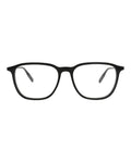 Montblanc Mens Square/Rectangle Black Black Transparent Fashion Designer Eyewear