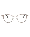 Montblanc Mens Round/Oval Ruthenium Ruthenium Transparent Fashion Designer Eyewear Ruthenium Ruthenium Transparent