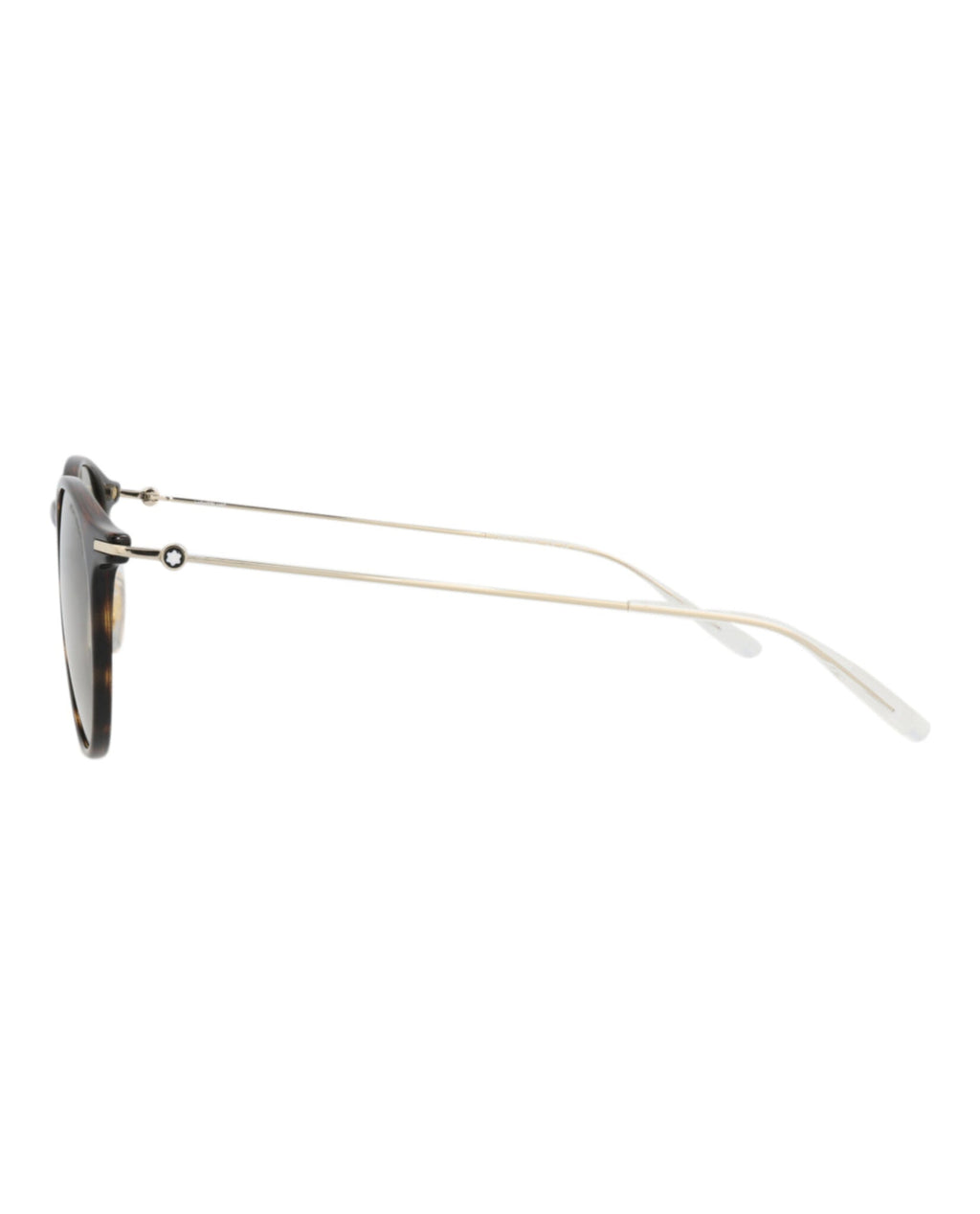 Montblanc Mens Round/Oval Havana Gold Green Fashion Designer Eyewear