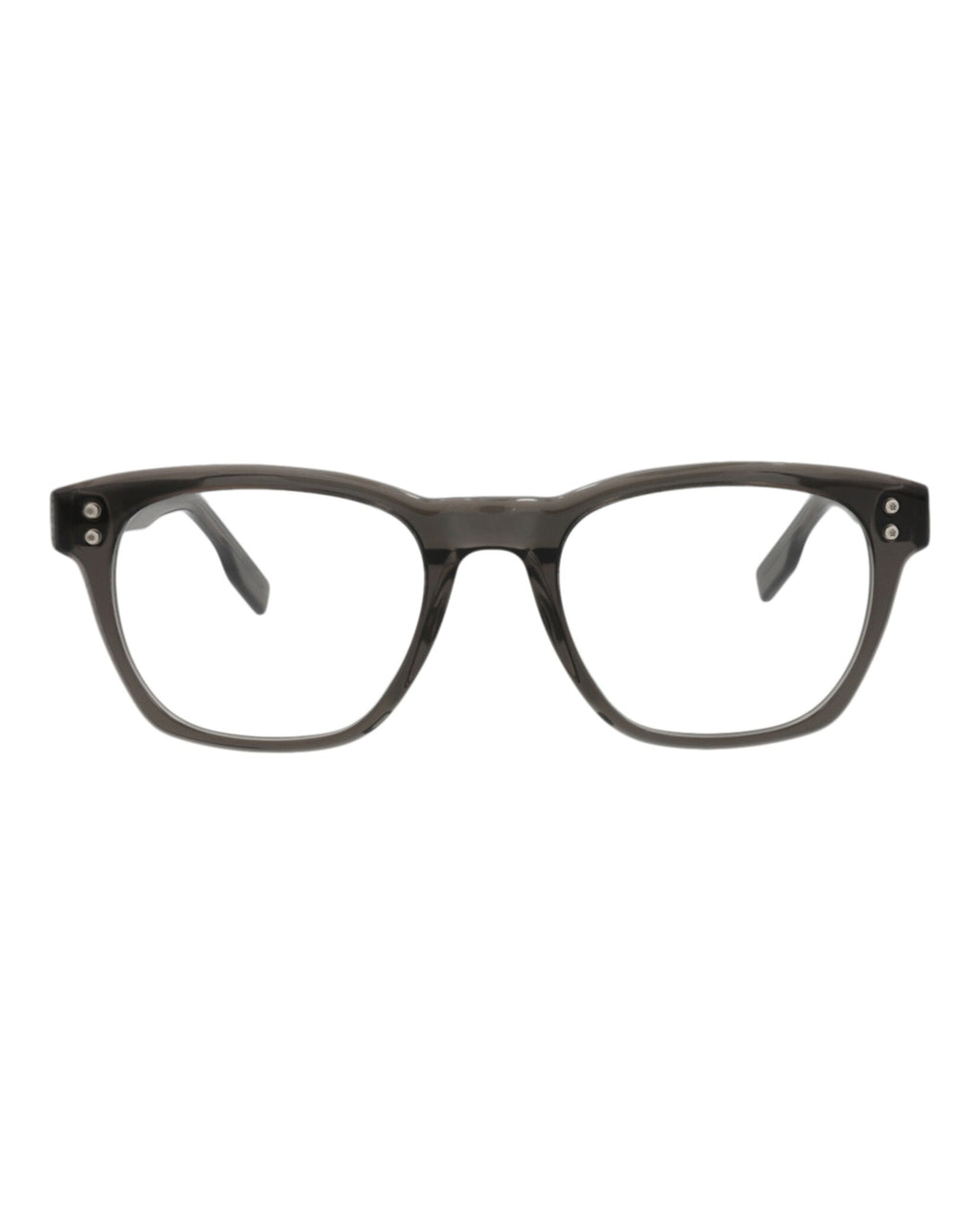 Montblanc Mens Square/Rectangle Grey Grey Transparent Fashion Designer Eyewear Grey Grey Transparent