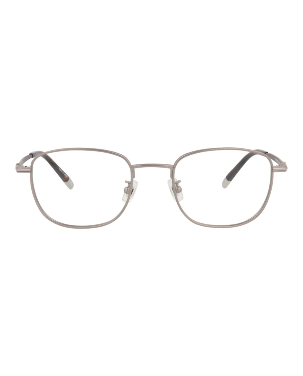 Montblanc Mens Round/Oval Ruthenium Ruthenium Transparent Fashion Designer Eyewear