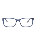 Montblanc Mens Square/Rectangle Blue Blue Transparent Fashion Designer Eyewear