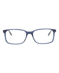 Montblanc Mens Square/Rectangle Blue Blue Transparent Fashion Designer Eyewear Blue Blue Transparent