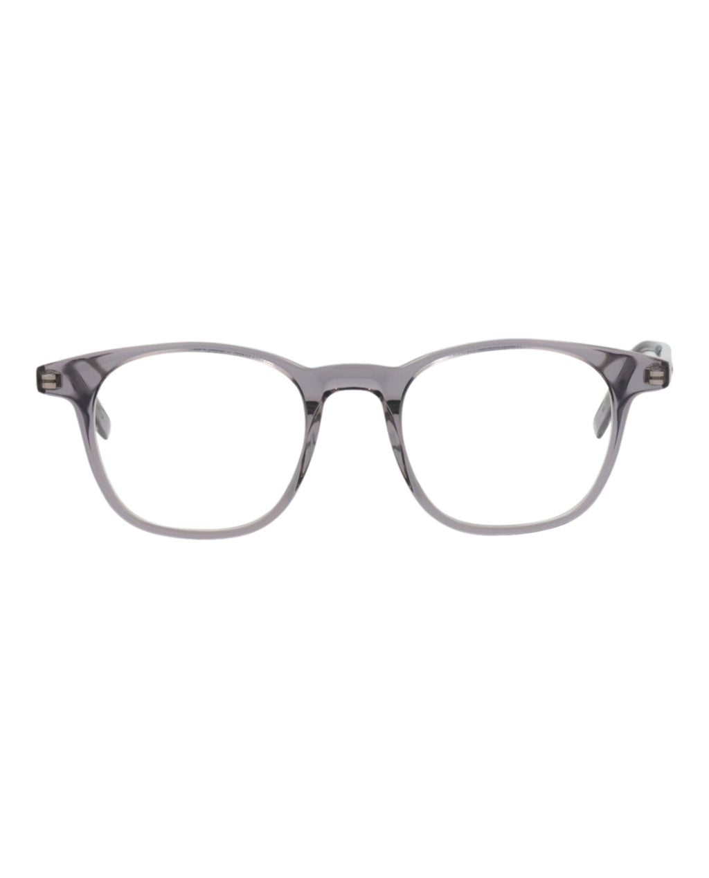 Montblanc Mens Round/Oval Grey Grey Transparent Fashion Designer Eyewear Grey Grey Transparent