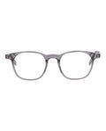 Montblanc Mens Round/Oval Grey Grey Transparent Fashion Designer Eyewear Grey Grey Transparent