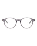 Montblanc Mens Round/Oval Grey Grey Transparent Fashion Designer Eyewear