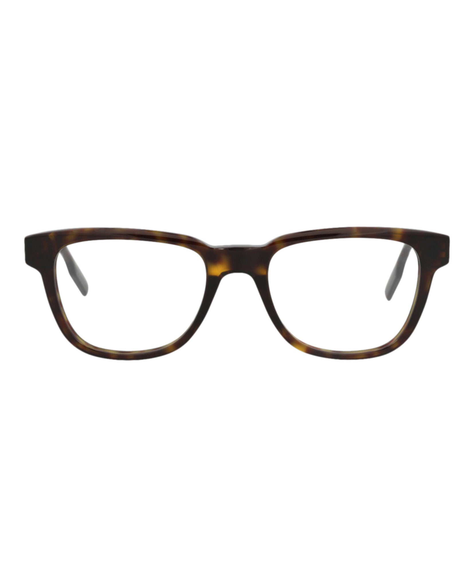 Montblanc Mens Square/Rectangle Havana Havana Transparent Fashion Designer Eyewear