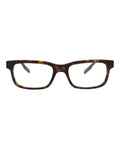 Montblanc Mens Square/Rectangle Havana Havana Transparent Fashion Designer Eyewear