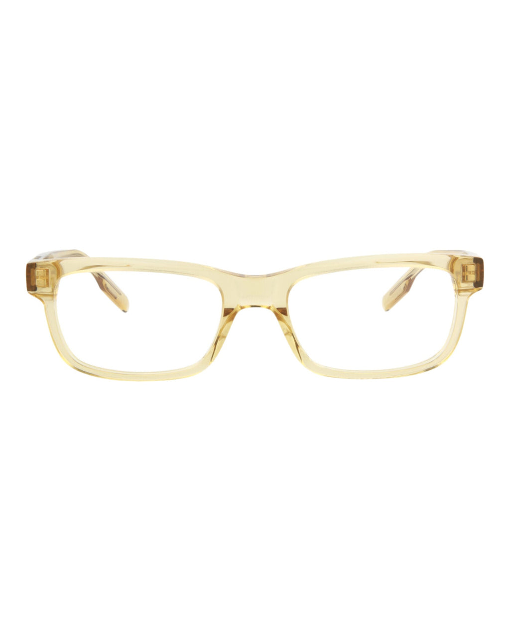 Montblanc Mens Square/Rectangle Orange Orange Transparent Fashion Designer Eyewear