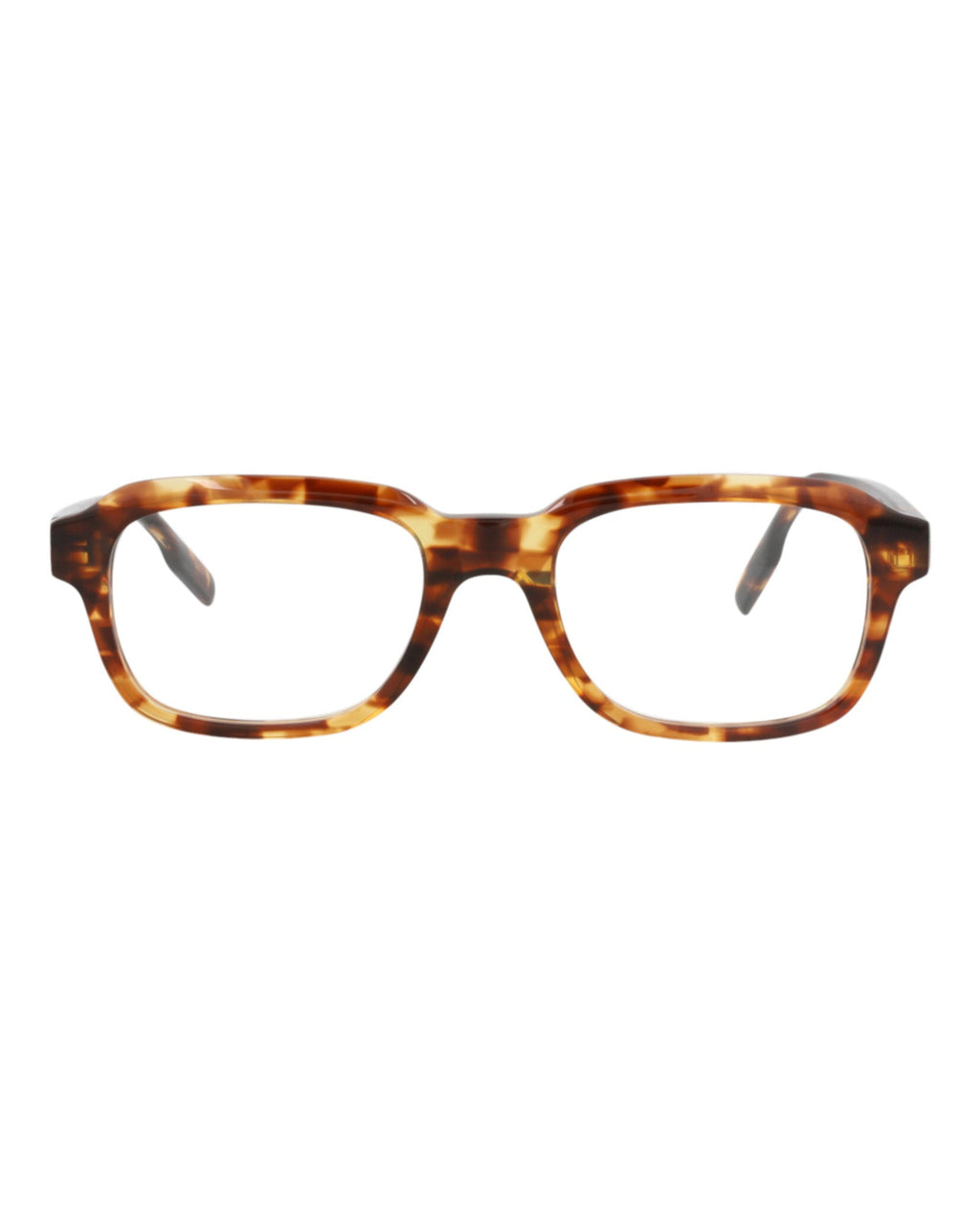 Montblanc Mens Square/Rectangle Havana Havana Transparent Fashion Designer Eyewear