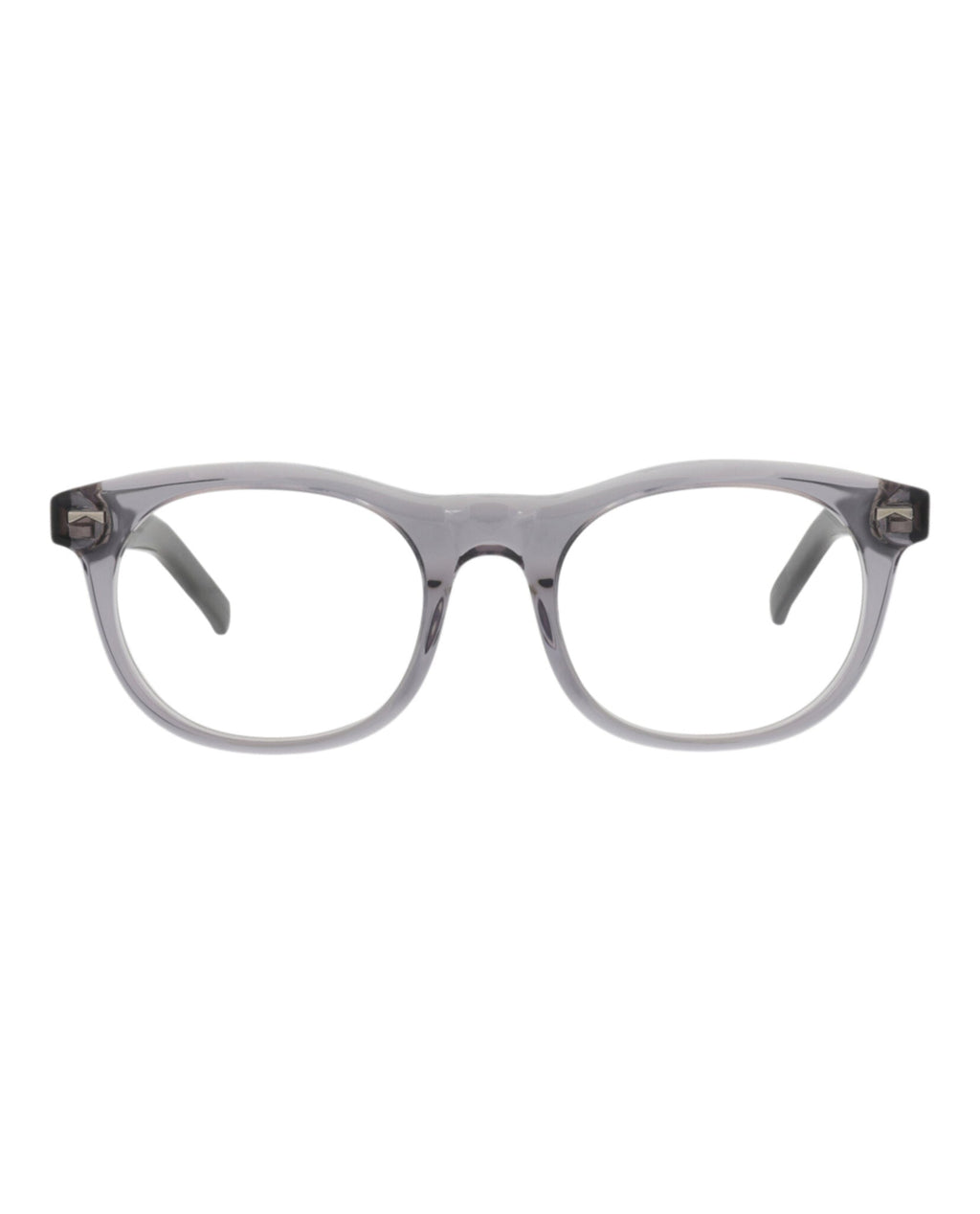 Montblanc Mens Square/Rectangle Grey Black Transparent Fashion Designer Eyewear
