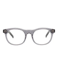Montblanc Mens Square/Rectangle Grey Black Transparent Fashion Designer Eyewear