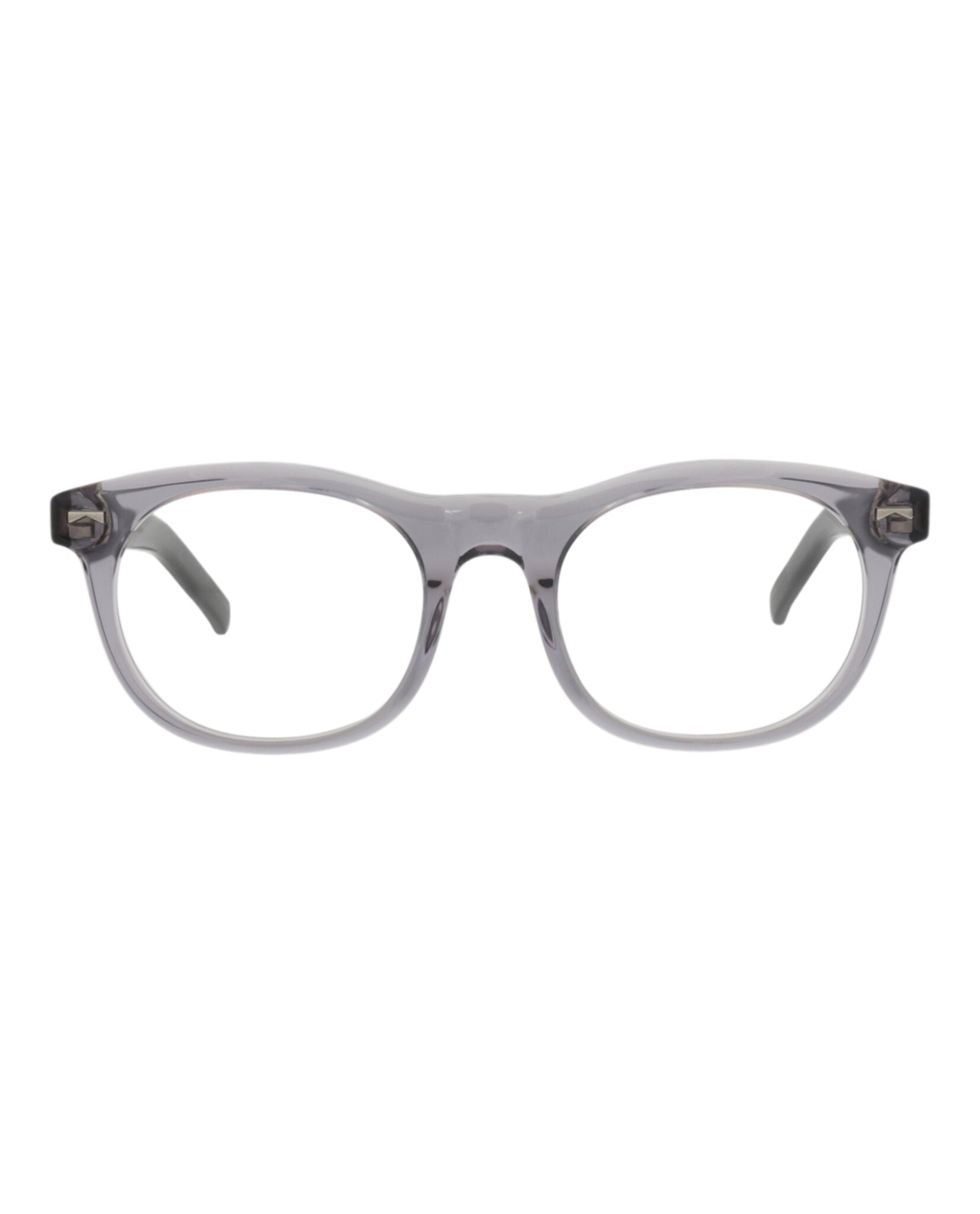 Montblanc Mens Square/Rectangle Grey Black Transparent Fashion Designer Eyewear