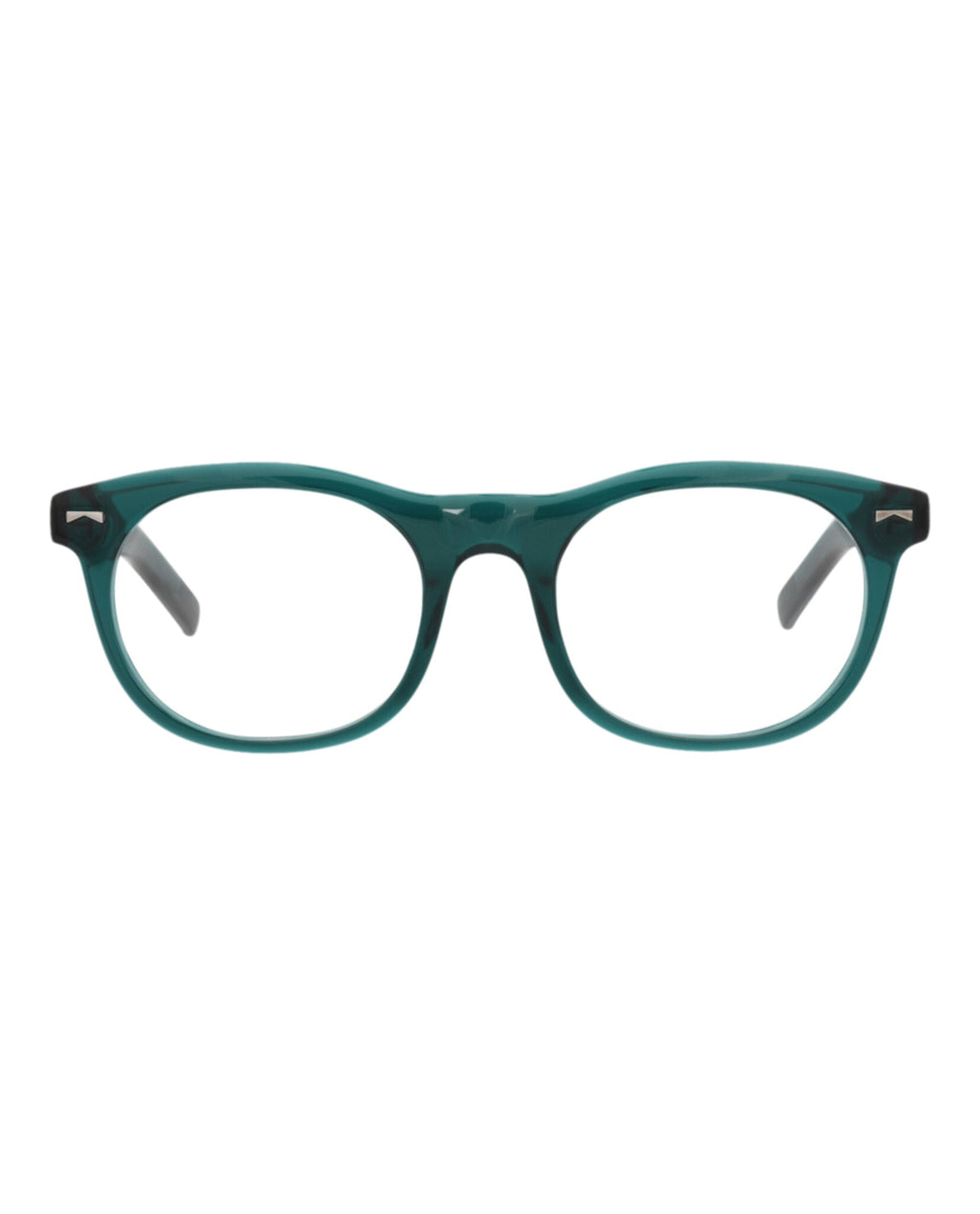 Montblanc Mens Round/Oval Green Green Transparent Fashion Designer Eyewear