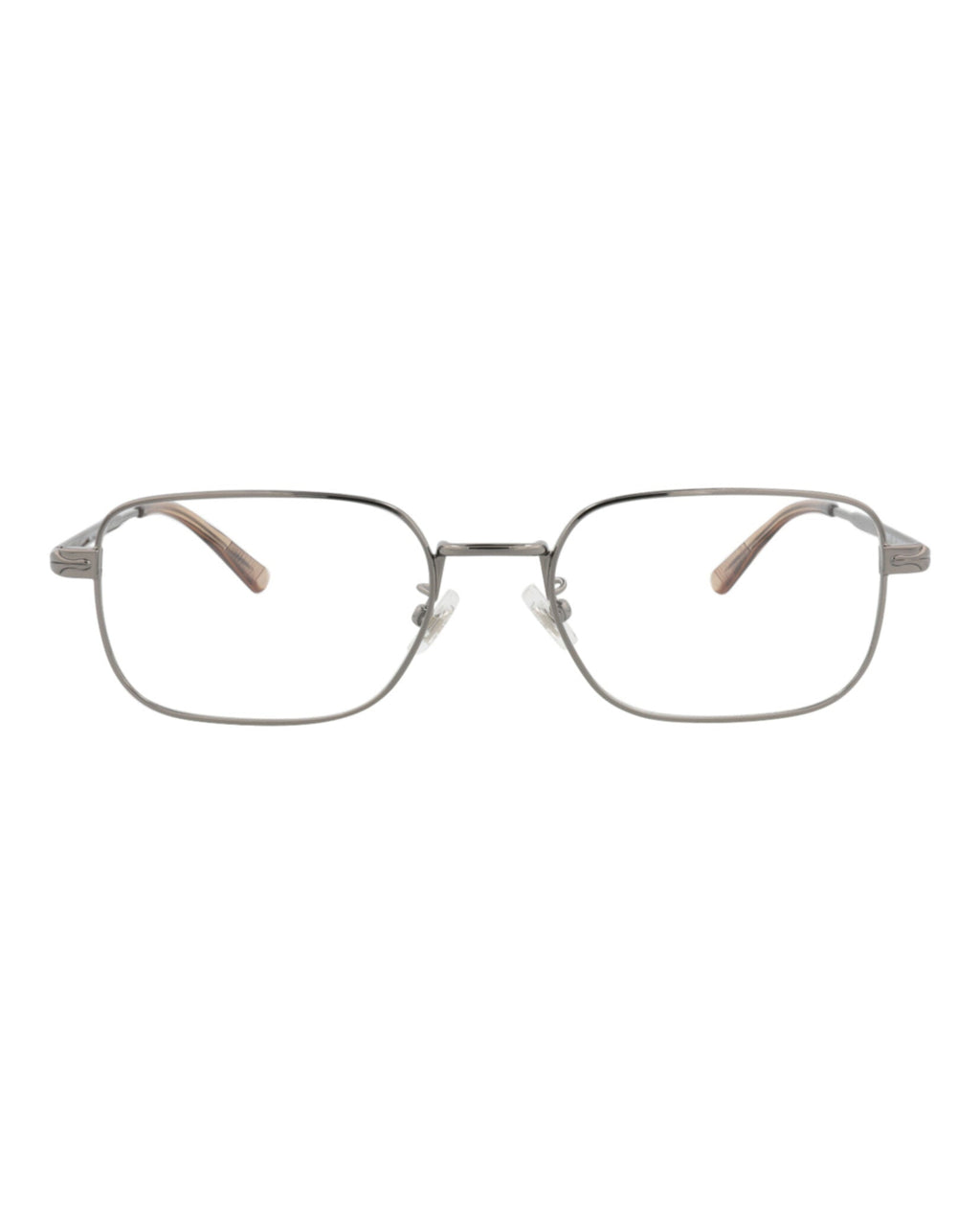 Montblanc Mens Square/Rectangle Ruthenium Ruthenium Transparent Fashion Designer Eyewear
